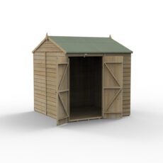 5013053201008 1 4LIFE Reverse Apex Shed 7x7 Double Door No Windows .jpg